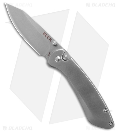 Buck Knives 744 Sovereign Button Lock Knife Gray Steel (3.2" Satin)
