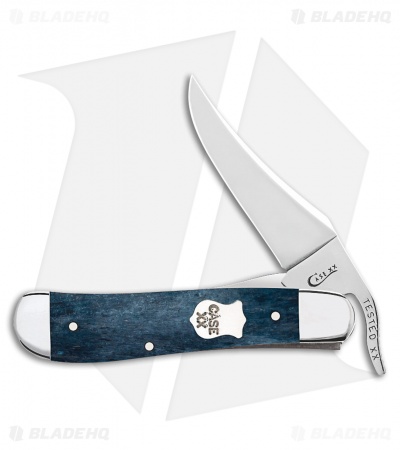 Case Knives RussLock(R) Knife Mediterranean Blue Bone (61953L SS) 11194