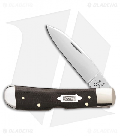 Case Tribal Lock Pocket Knife 4.125" Black Canvas (TB1012010L SS) 23133