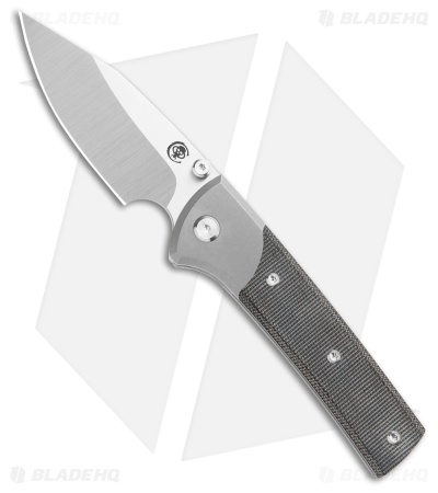 Chaves Scapegoat Street Frame Lock Knife Ti/Micarta (3.5" Satin) BHQ