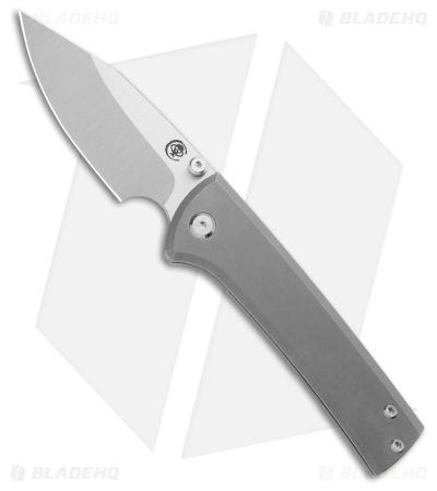 Chaves Scapegoat Street Frame Lock Knife Gray Titanium (3.5" Satin)
