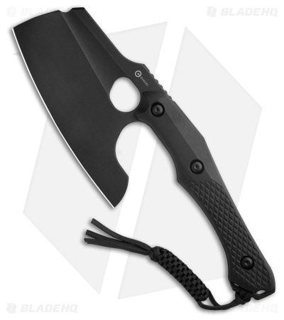 CIVIVI Aratra D2 Fixed Blade Knife Black G-10 (7.32" Black)