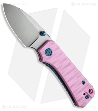 CIVIVI Baby Banter Liner Lock Knife Pink G-10 (2.34" Sat Nitro-V)