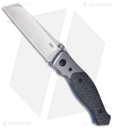 CRKT Alan Folts Obverse Liner Lock Knife Carbon Fiber (3.4" Satin)