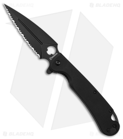 Daggerr Knives Arrow Liner Lock Knife Black G-10 (3.9" Black SW)