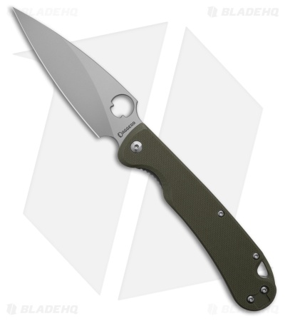 Daggerr Knives Zhalo Liner Lock Knife Olive G-10 (3.9