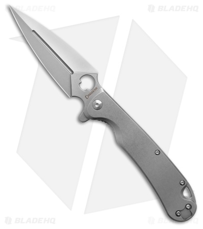 Daggerr Knives Arrow Frame Lock Flipper Knife Stainless Steel (4" Stonewash D2)