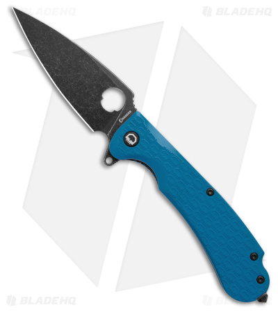 Daggerr Knives Resident Knife Blue FRN (Black SW) - Blade HQ