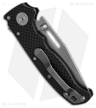 Demko AD20.5 Shark Lock Clip Point Carbon Fiber - Blade HQ