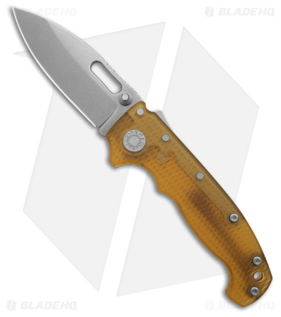 Demko Knives MG AD20S Slicer Shark Knife - Ultem w/ Thumb Studs