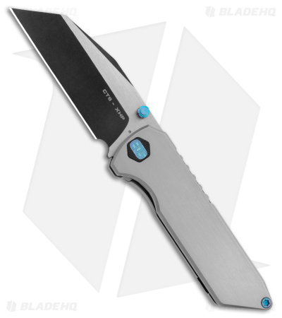 EOS Micro Surgeon Frame Lock Knife Satin Titanium (3.25" TT CTS XHP)