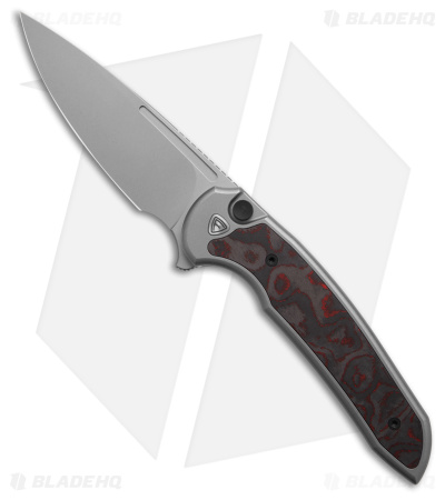 Ferrum Forge Stinger Nitro V Button Lock Titanium + Brimstone CF (3.2" SW)*DISC*