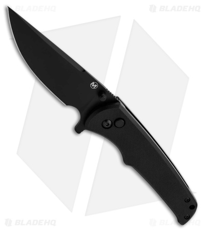 Boker Magnum Blackjay Button Lock Knife Black G-10 (3.5