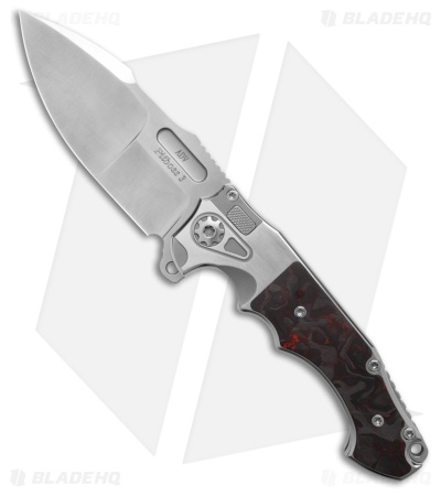 Andre de Villiers Mini Pitboss 3  Red/Black CF + Titanium (3.6