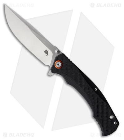 BlackFox Spectrum Liner Lock Knife Black G-10 (3.5" Satin D2)