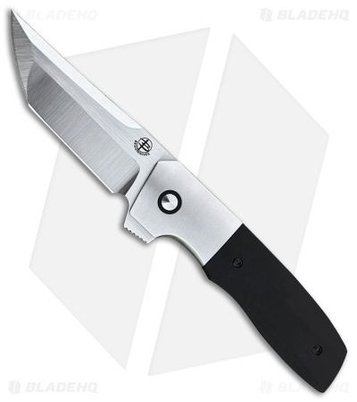 Begg Knives Seishin Frame Lock Knife Black G-10 (3.5