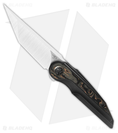 Bestech Knives Blind Fury Tanto Ti/Copper CF Inlay (3.6" SW/Satin) BT2303B
