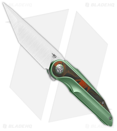 Bestech Knives Blind Fury Tanto Ti/Orange CF Inlay (3.6" SW/Satin) BT2303C