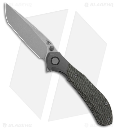 Bestech Knives Constellation Frame Lock Knife Ti + Black Micarta (3.1" BB/SW)