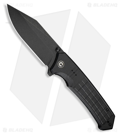 CIVIVI Tacticorix Liner Lock Knife Black G-10 (3.7" Black Stonewash)