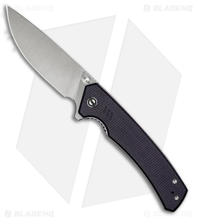 CIVIVI Merit Liner Lock Knife Purple Canvas Micarta (3.3" Satin)