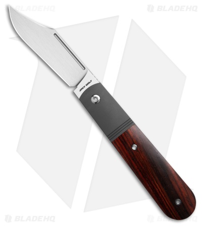 Jack Wolf Knives Primo Jack Frame Lock Knife Rosewood (3.3