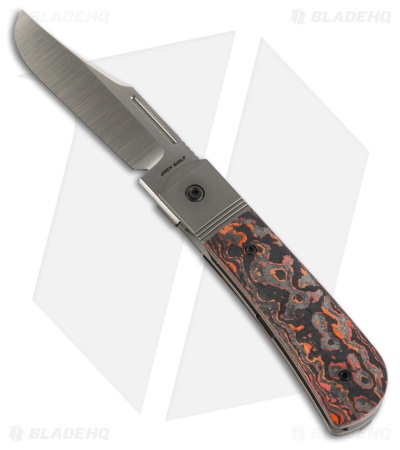 Jack Wolf Knives The Benny Frame Lock Knife Mars Valley FC (3.25" Satin)