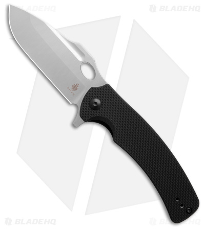 Kizer Laconic Submarine Liner Lock Knife Black G-10 (3" Satin) L3005A1