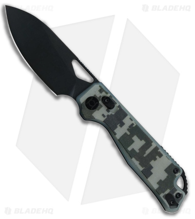 Kunwu Knives PULSAR Elmax Camo G-10 (3.3" Black )