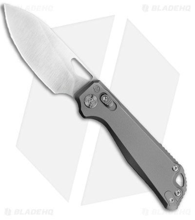 Kunwu Knives PULSAR Elmax Orange Peel Textured Titanium Knife (3.3