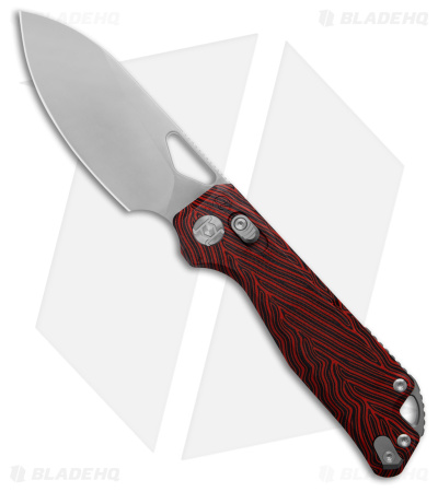 Kunwu Knives PULSAR Elmax Red G Mascus G-10 (3.3" Satin )