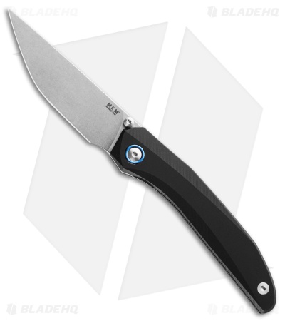 MKM Detonario Liner Lock Knife Black  Aluminum (3" SW) MK DT-ABK