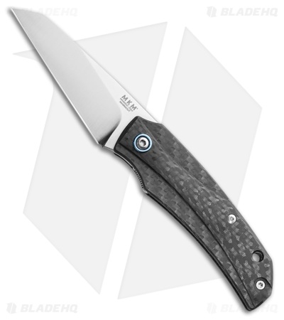 MKM Ice MagnaCut Liner Lock Knife Black Carbon Fiber (2.6" Satin)
