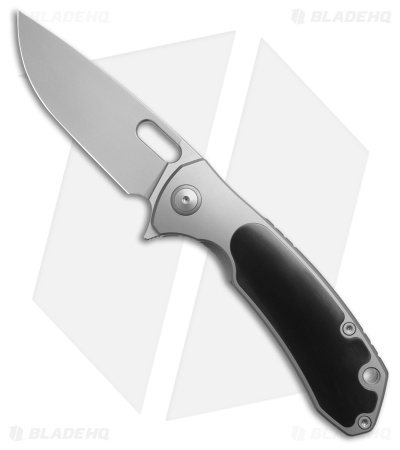 Maxace Balance Frame Lock Knife TC4 Zirconium (3.6" Satin M390)