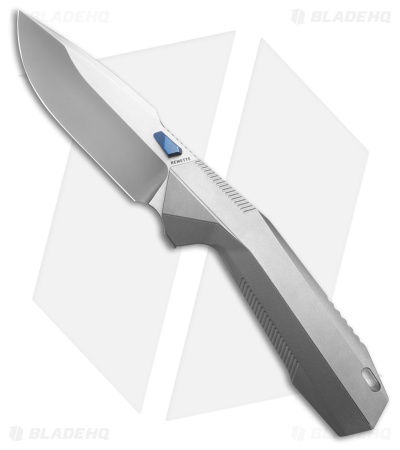 REMETTE RT-WK1 Liner Lock Knife Titanium (3.5" Pearlescent)