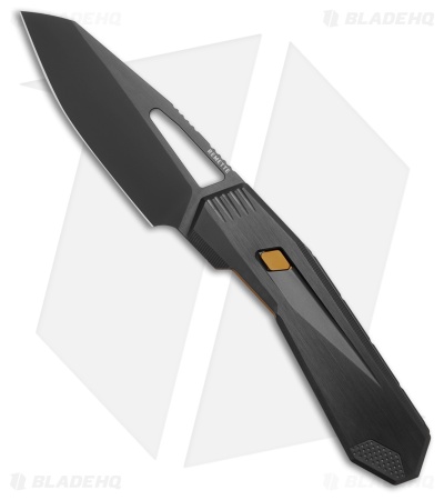 REMETTE RT-Agile Peregrine Falcon Liner Lock Knife Black/Gold Ti (3.2" DLC)