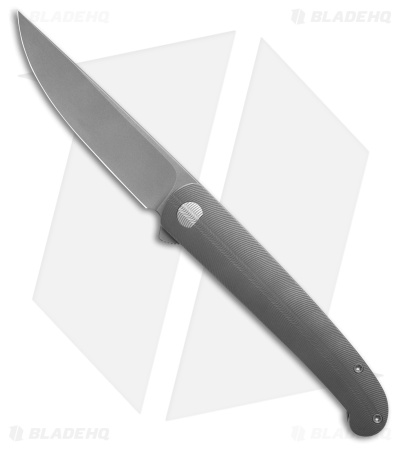 Richard Rogers Knives Letto Frame Lock Knife Trilobite Pattern Ti (3.5" SW)