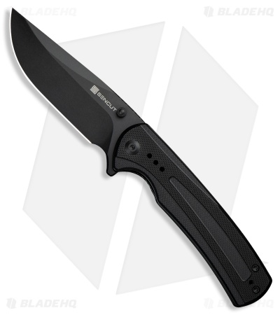 SENCUT Regnator Liner Lock Knife Black G-10 (3.5" Black)