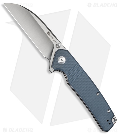 SENCUT Awassi Liner Lock Knife Neutral Blue G-10 (3.5" Satin 9Cr18MoV)