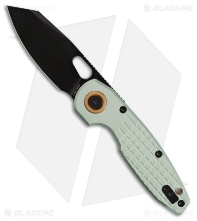 Vosteed Ankylo Vanchor Lock Knife Green Frag Aluminum (3.2" Black SW)