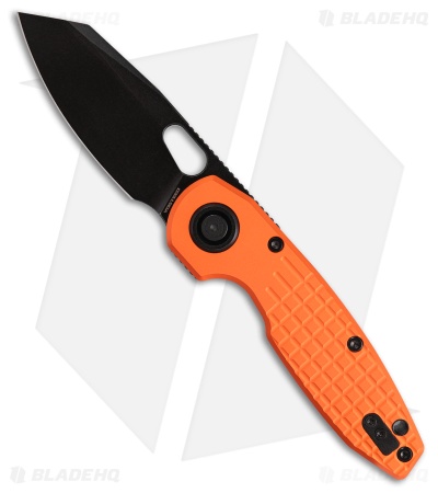 Vosteed Ankylo Vanchor Lock Knife Orange Frag Aluminum (3.2" Black SW)