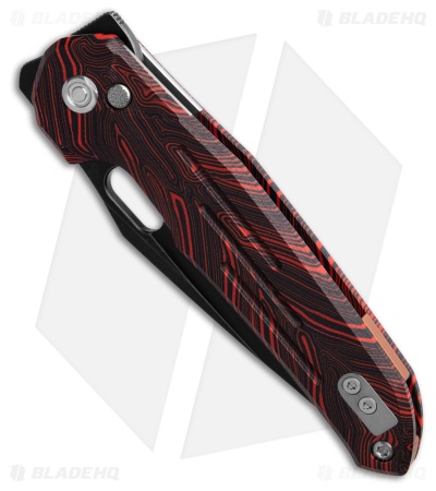 Vosteed Thunderbird Knife Red G-10 + Black SW M390 A0307