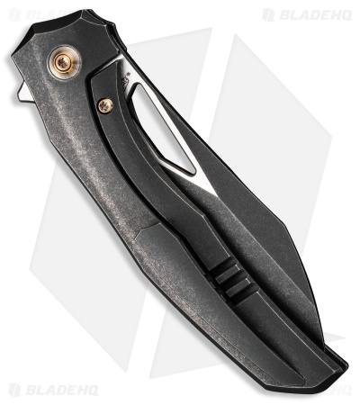 WE Knife Co. Ignio Knife Black SW Ti/Two-Tone - Blade HQ