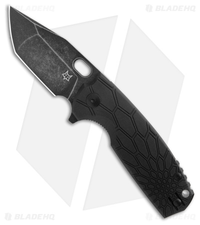 Fox Knives Vox Core Tanto Liner Lock Knife Black FRN (3" Black Stonewash)