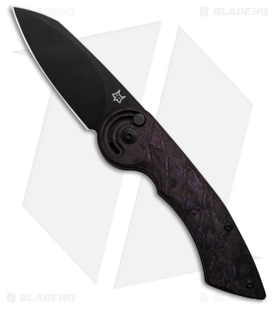 Fox Knives Radius Folding Knife Purple Fat Carbon (2.88