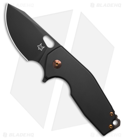 Fox Knives Vox Suru Frame Lock Knife Black Titanium (2.3" Black)