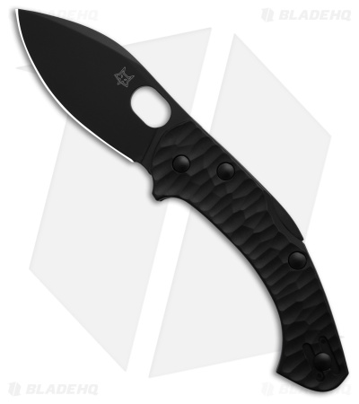 Fox Knives Anso Zero 2.0 Desert Warrior Lockback Knife Black FRN (2.75" Black)