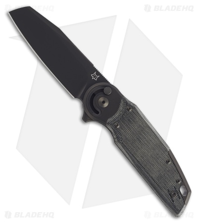 Fox Knives Metamorphosis Sheepsfoot Other Knife Black Micarta (3.2" Black M390)