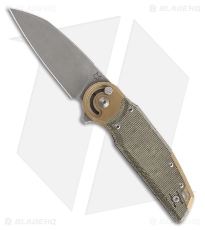 Fox Knives Metamorphosis Other Knife OD Green Micarta (3.2" Acid Wash/SW)