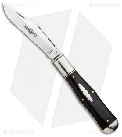 GEC #97 Northfield UN-X-LD Pocket Knife 4.6" Gabon Ebony